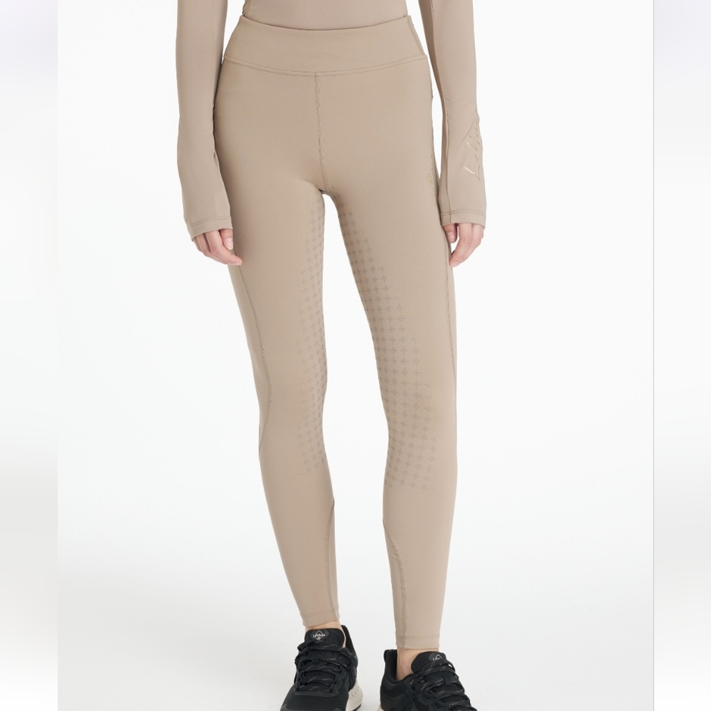 🏇🆕️ LeMieux Bijoux Mink Tan Equestrian Horseback Riding Breeches US 6/Sm 🆕️🏇